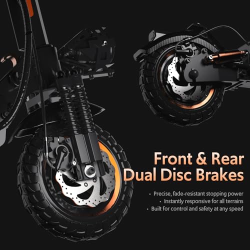 1200W Dual Suspension Off-Road Scooter