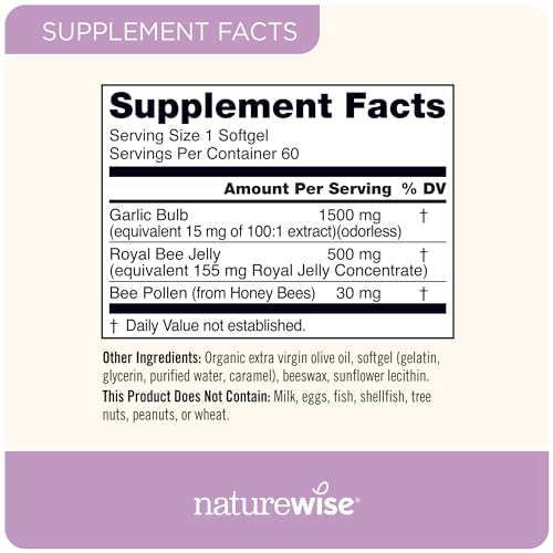 Naturewise NW11119 Odorless Garlic Pills 1500 Mg thumb #2