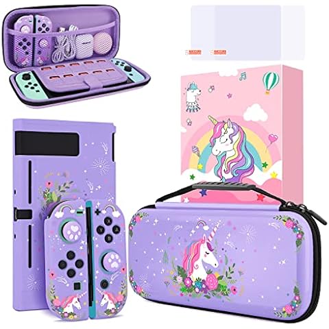 JYPS Unicorn Carry Case for Nintendo Switch Cover