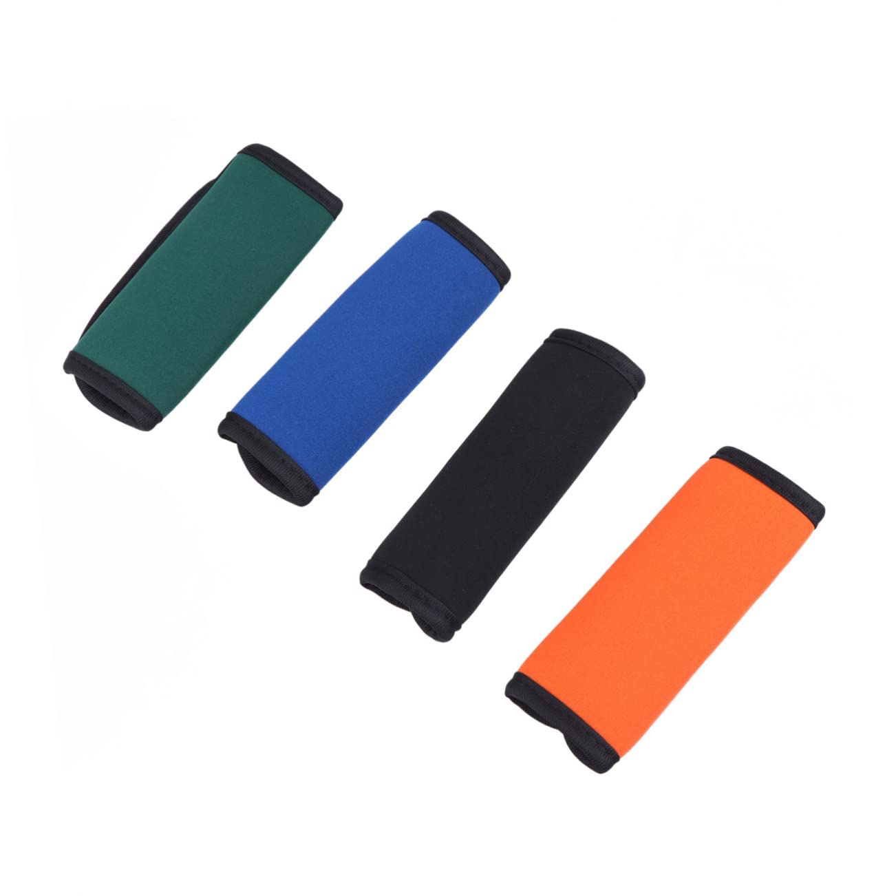 Didiseaon 12piezas Fundas De Neopreno para Asas De Equipaje Cubiertas para Maletas Trolley Accesorios De Viaje Prácticos y Coloridos