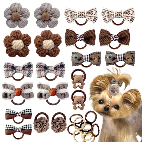 How to put bows on dogs ears