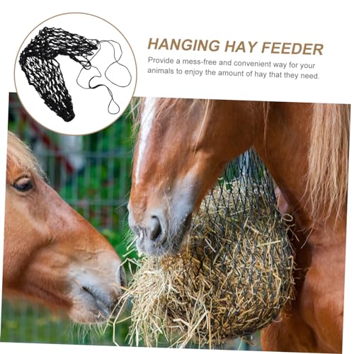 VILLFUL Sacos feno bolsa rede para cabras alimentador lento para cabras rede feno para ovelhas saco