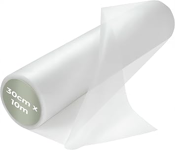 Water Soluble Embroidery Stabilizer 30cm x 10m - Wash Away Topping Film