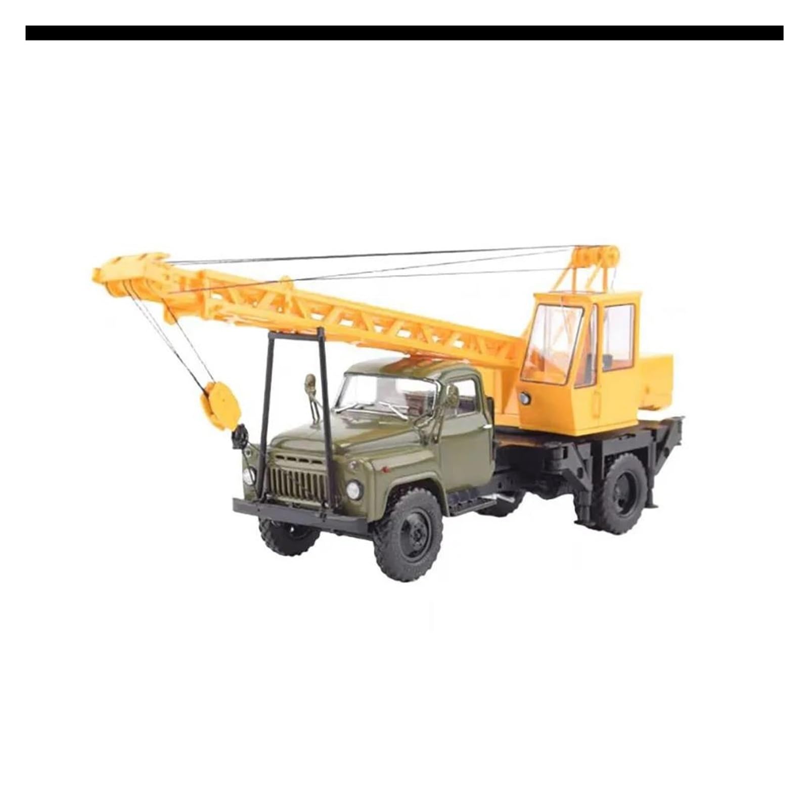 Metallo Scala Replica 1 43 Per Il Modello Di Auto In Lega Gorky Truck GAZ-53A Car Crane KS-1562B Per Gli Amici Souvenir Da Regalare Hobby Veicoli Giochi Set