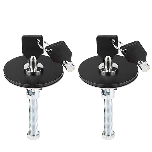 Bloqueo del capó del motor coche universal de aleación de aluminio cubierta del capó del motor de bloqueo de la llave Pin Kit de seguridad Pin de