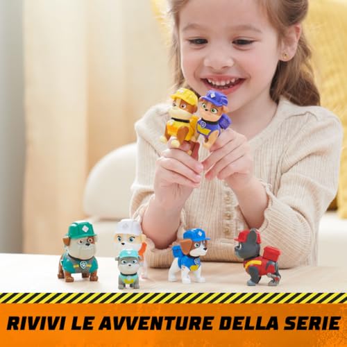 Rubble & Crew, Confezione Regalo, Set Con 7 Personaggi Da Collezione, Giocattoli Per Bambini E Bambine Dai 3 Anni In Su - 4
