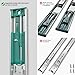 homdiy 10 Pairs Soft Close Drawer Slides 22 Inch Heavy Duty Side Mount Dresser Cabinet Rails Metal Ball Bearing and Full Extension Kitchen Cabinet Drawer Runners 100 LB Capacity