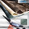 Patio 6' x 15' Sun Shade Fabric Roll 6/8/12 FT Shade Cloth for Patio, Outdoor Mesh Sail Sun Shades Canopy Replacement Pergola Cover for Backyard Deck Porch, Green #2