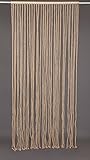 cortinas yute natural Cortina de cuerda de yute 100 x 220