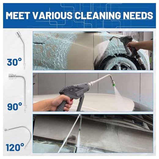 M MINGLE 30°-120° Pressure Washer Extension Wand