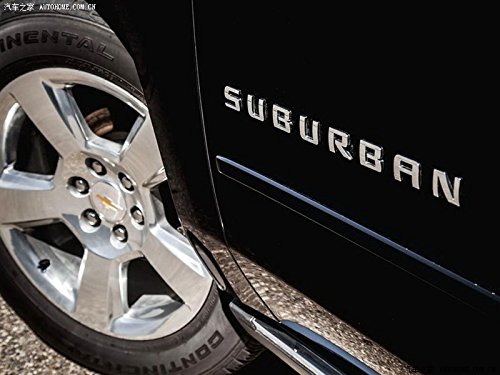 Insignias Suburban originales en cromo brillante de aleación para GM 4