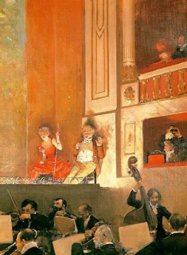 Impression Jean Beraud théâtre des variétés pour sublimer la décoration murale du salon moderne