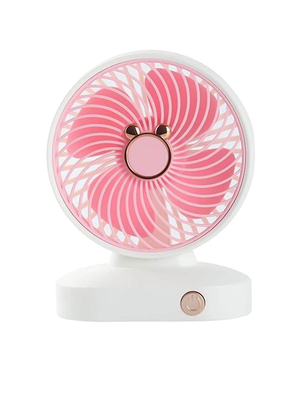 Portable Telescopic Fan Wireless Portable Desk Fan USB Rechargeable Mini Fan Battery Operated Fan Adjustable Height 3 Speeds Mini Desktop Fan For Outdoor Home Bedroom And Office