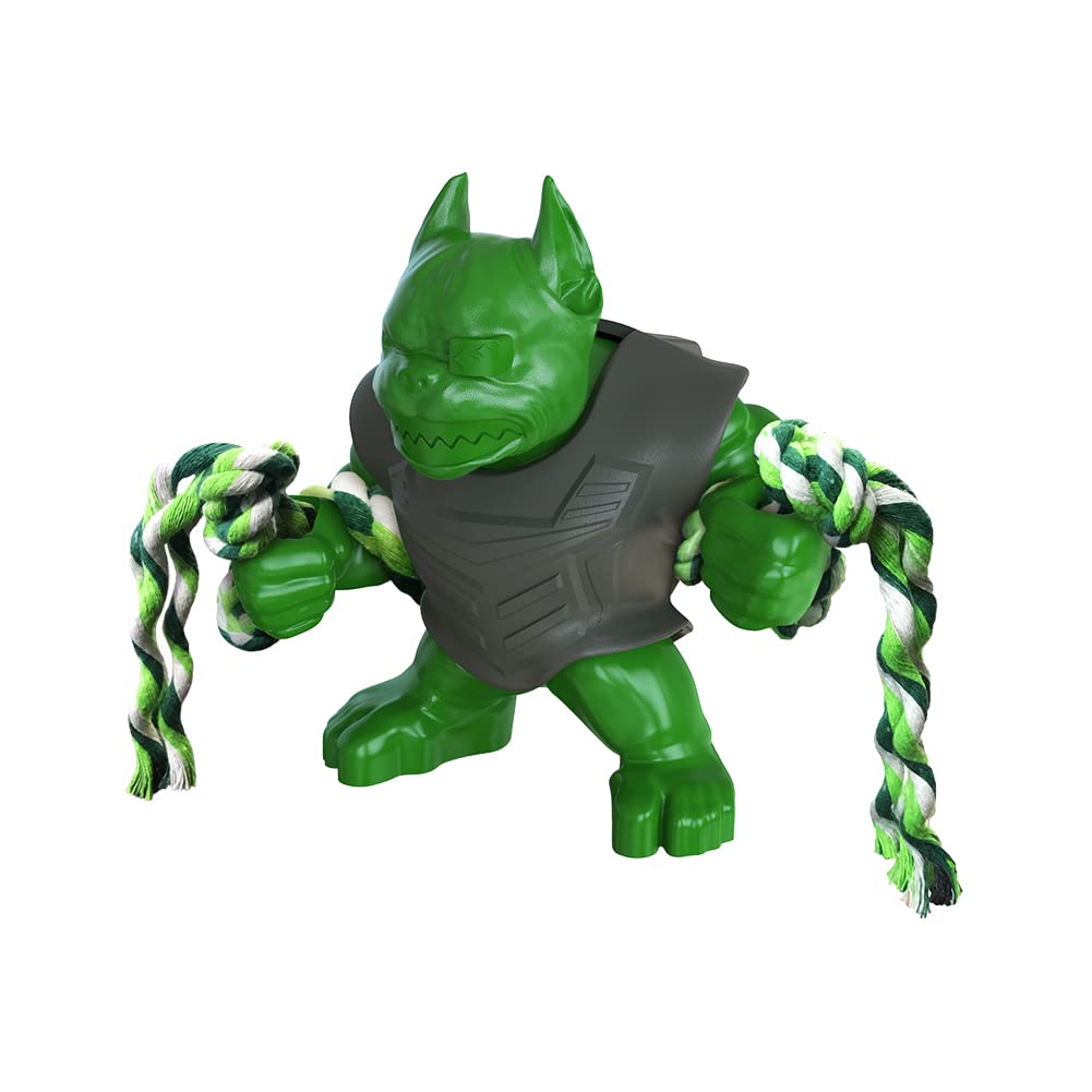 NALEINING Chew Toys for Dogs, Clean Teeth, Pet Teething Toys for Small, Medium and Large Dogs (Monster - Green)