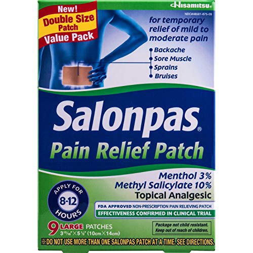 Parche Salonpas, 9 unidades