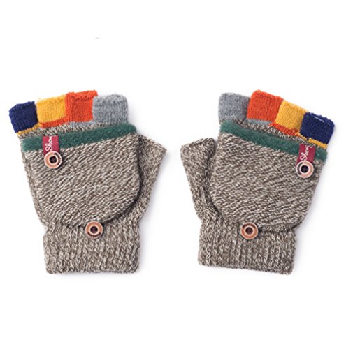 Aiyomimo Herbst und Winter Baby Warme Handschuhe Kind Gestrickte...