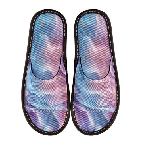 KLL Womens Bathroom Shower Slippers Indoor Breathable Non-Slip Dorm Home Slides for Hotel Travel Party