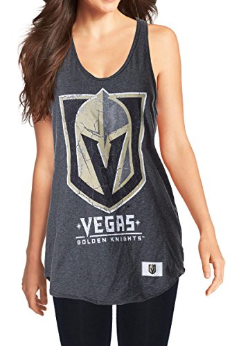 Official Vegas Golden Knights Ladies' Flowy Tank Top (X-Large)