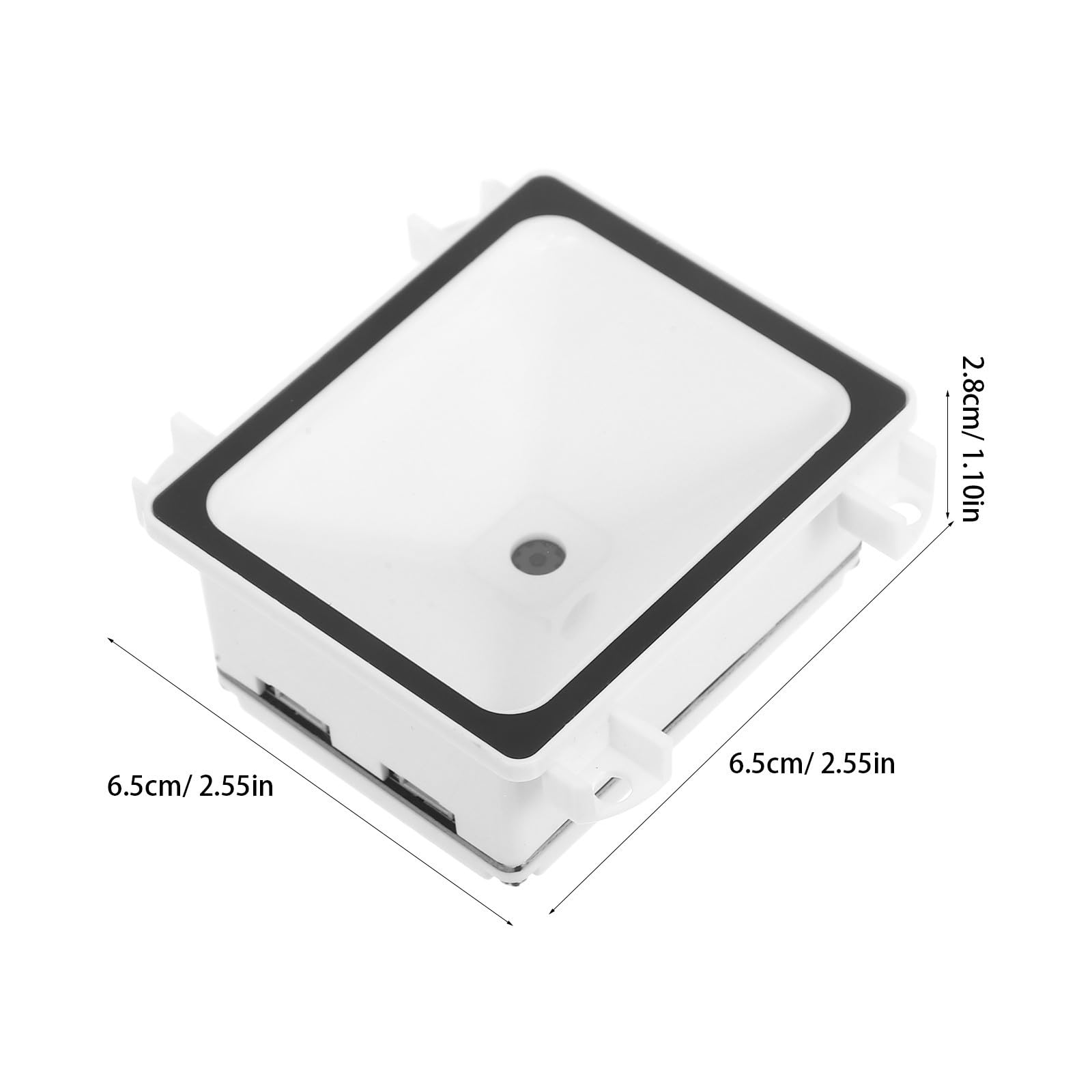 HEALLILY Scatola di Scansione Codici a Barre e Interfaccia Intuitiva in Plastico con Interfaccia USB, Compatibilità Ampia per Tornelli e Distributori Automatici