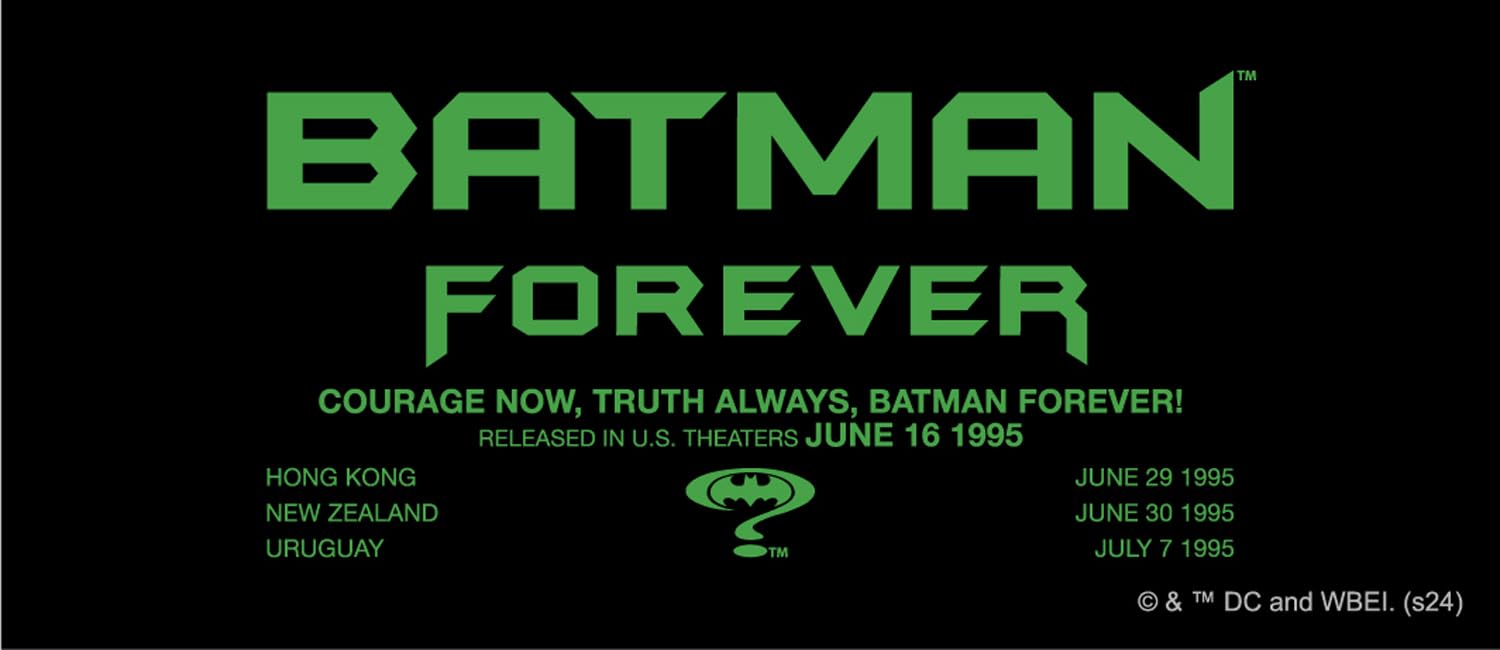 Amazon | バットマン85周年 ステッカーセット(BATMAN FOREVER