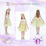 Zoom IMG-2 uraqt ragazza vestito unicorno ruffles