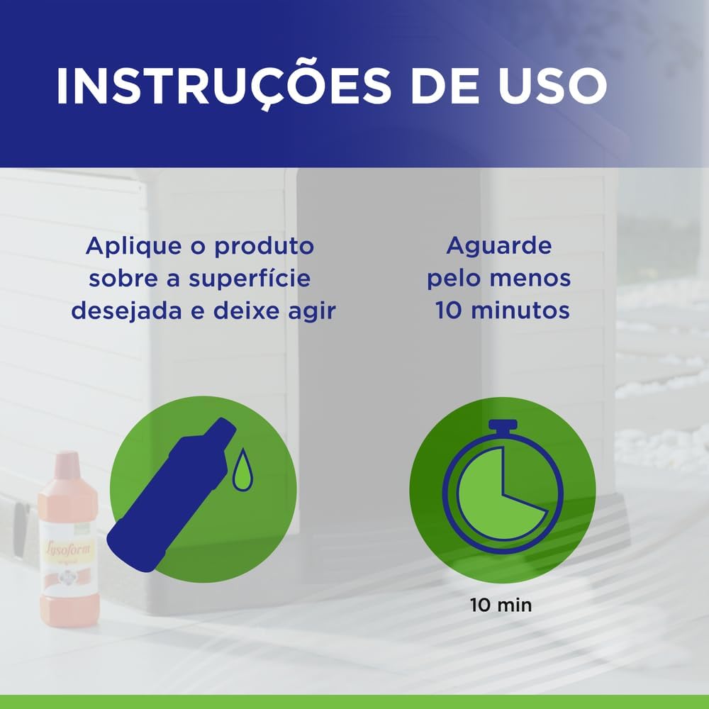 Lysoform Suave Odor, Desinfetante Líquido, Limpeza Casa, 5L