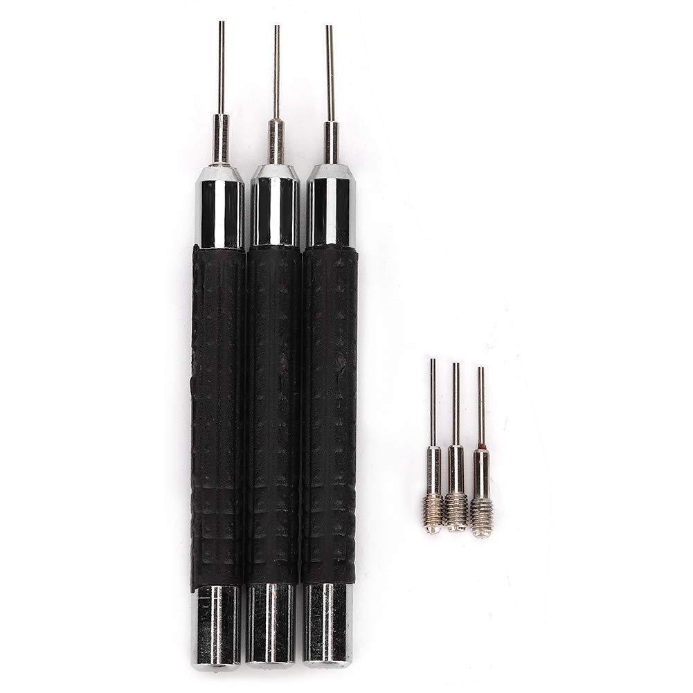 Watch Band Link Remover, Watch Band Link Pin Tool Set, 3PCS Alloy Watch Link Remover Needle for Watch Band Replacement Link Remove