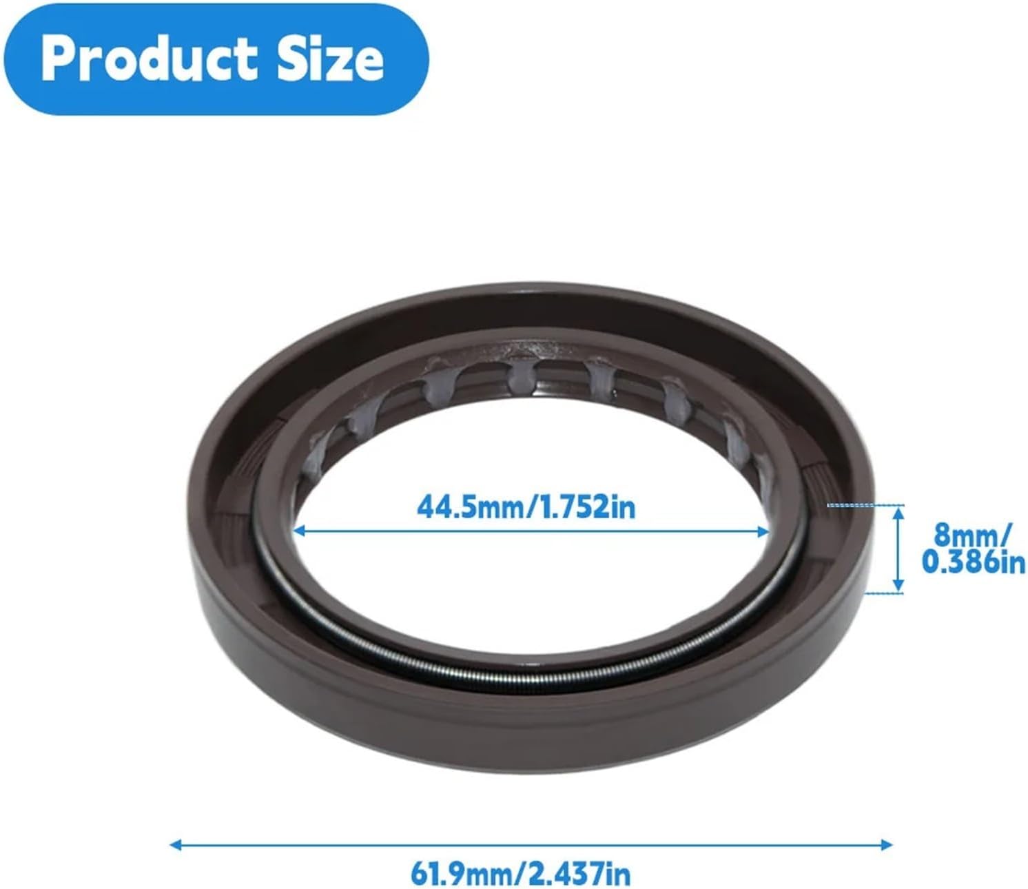 Radial Shaft Sealing Ring Oil Seal 44.5x61.9x8mm - Hydraulic Pump