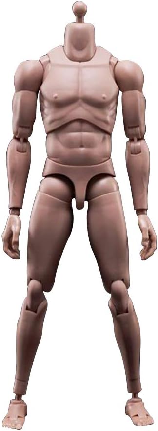 MX02-A 1/6 Scale Europe Skin Male Figure Body Model Toy Fit for Head with Neck