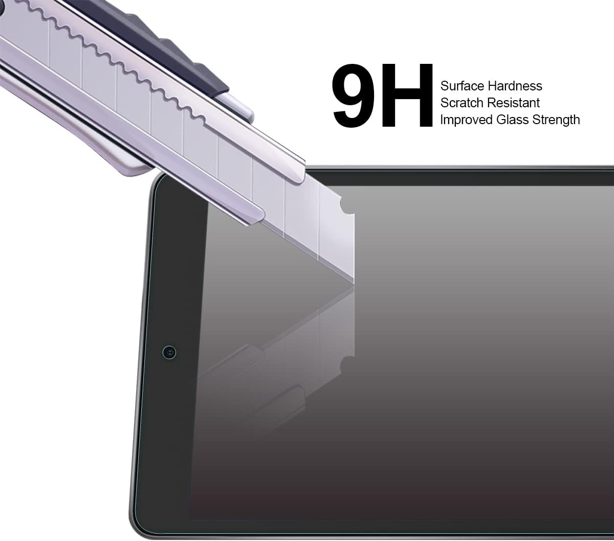 Supershieldz (2 Pack) Designed for Apple iPad Mini 5 (2019) and iPad Mini 4 Tempered Glass Screen Protector, Anti Scratch, Bubble Free