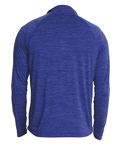 Image of Charles River Apparel Kids' Youth Space Dye Performance Quarter Zip Pullover