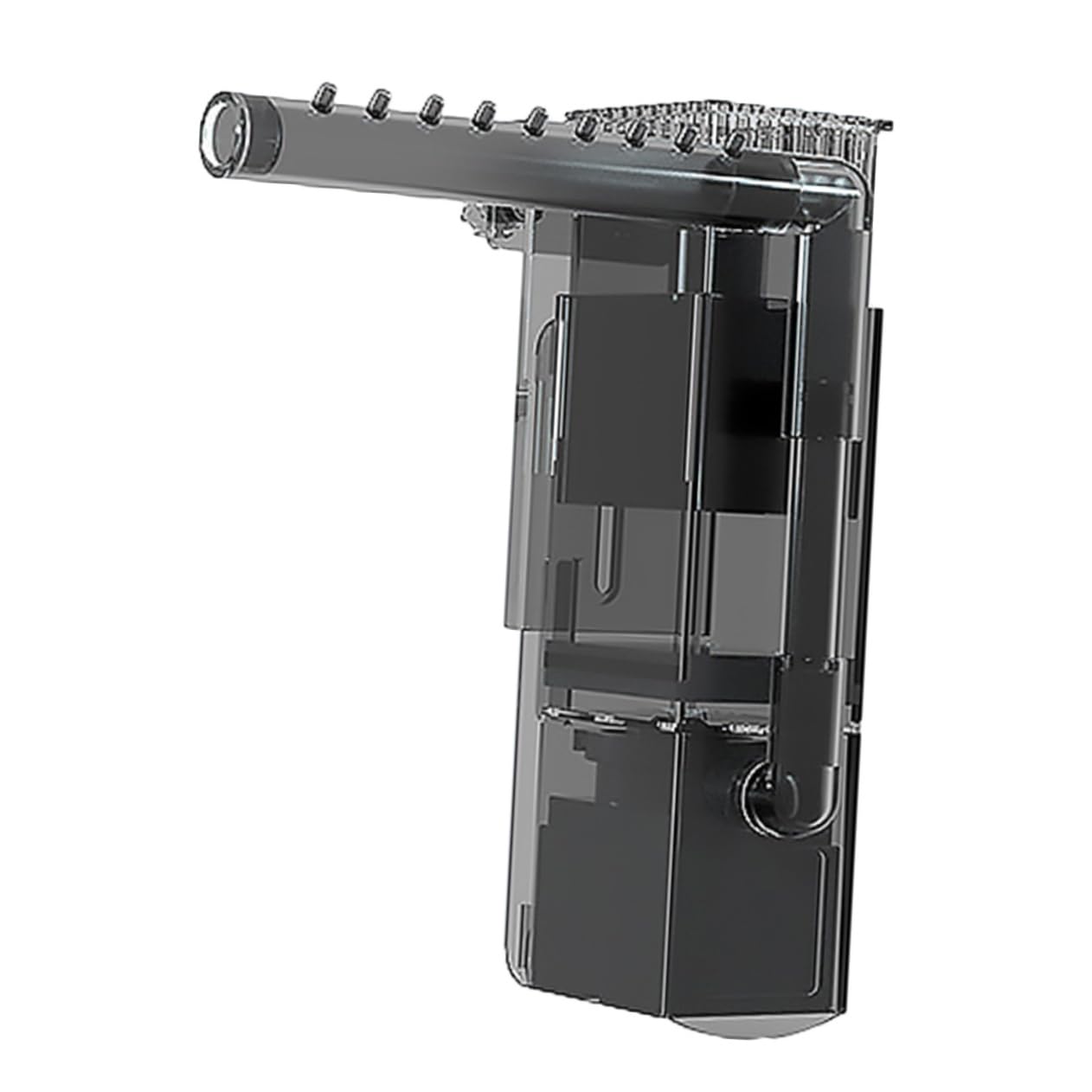 Filtre pompe aquarium et filtreur d'huile compact en PVC pour bassin