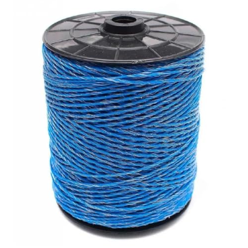 2 Rolos Fio Eletroplástico Cerca Elétrica Rural 500M Total 1000M