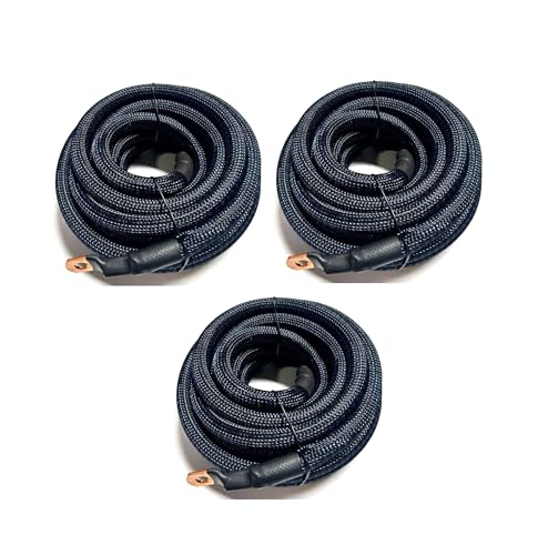 Xscorpion Big 3 Upgraded Black 1/0 AWG Copper Sleeving