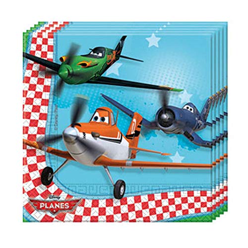 Toyland 20 Serviettes en papier Planes 33 x 33 cm