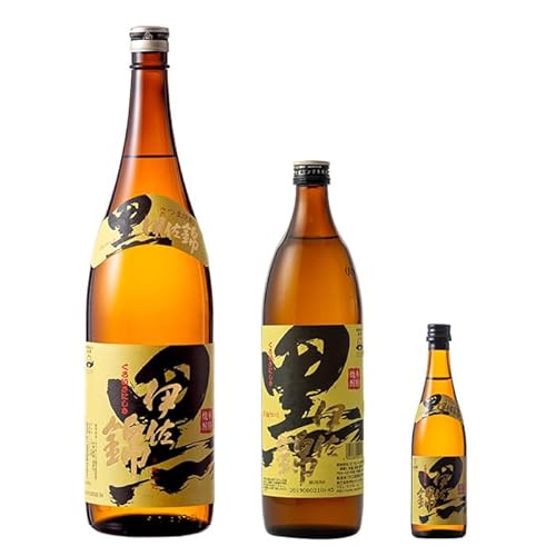 酒乃向原 黒伊佐錦 大きさ比べセット(1.8L、900ml、100ml各1本・計3本)