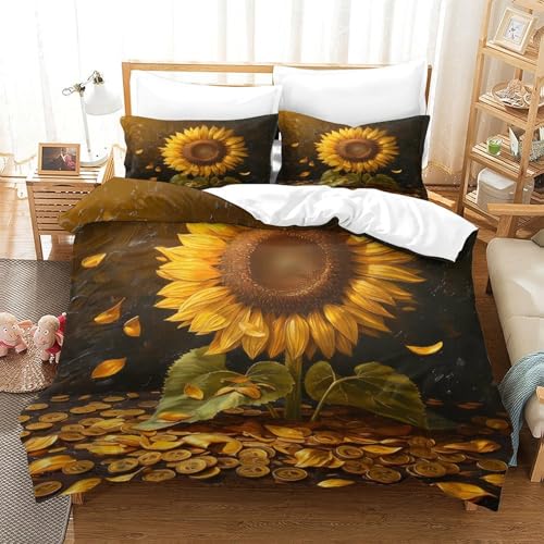 Housse de couette Cupcakes Fraises parure de lit microfibre résistante 3D