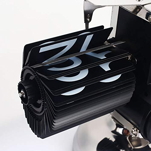 JUNKAI Relógio de mesa com flip digital retrô para baixo – Relógio exclusivo operado por equipamento