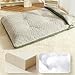 RUYICZB Dog Beds Small Medium Large Sized Dog Calming Pillow Breathable Soft Puppy Bed Rectangle Sleeping Pet Bed for Dogs Cats Puppy Cozy Washable Dog Sofa Bed,L