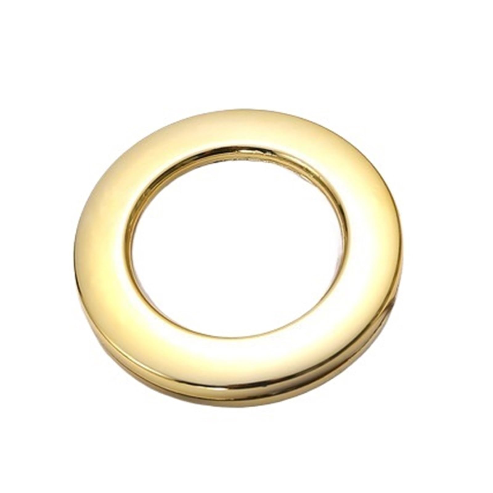 Curtain Grommets 80Pairs Curtain Grommet Plastic Top Mute Hanging Ring For Bathroom Living Room Home Decoration Accessories for Curtains Drape(Bright Gold)
