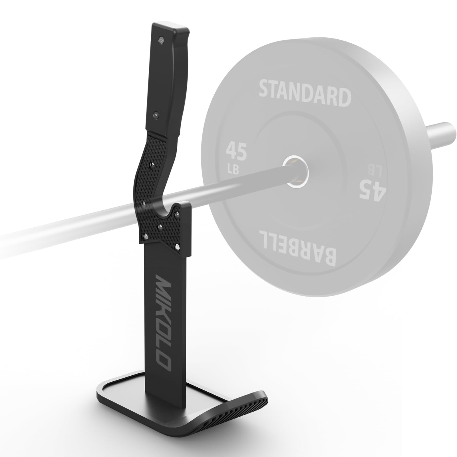 Deadlift Jack Barbell Jack Unload 660LB Barbell Stand with No-Slip Handle for Loading & Unloading Weight Plates for Deadlift Exercise, Weight Training