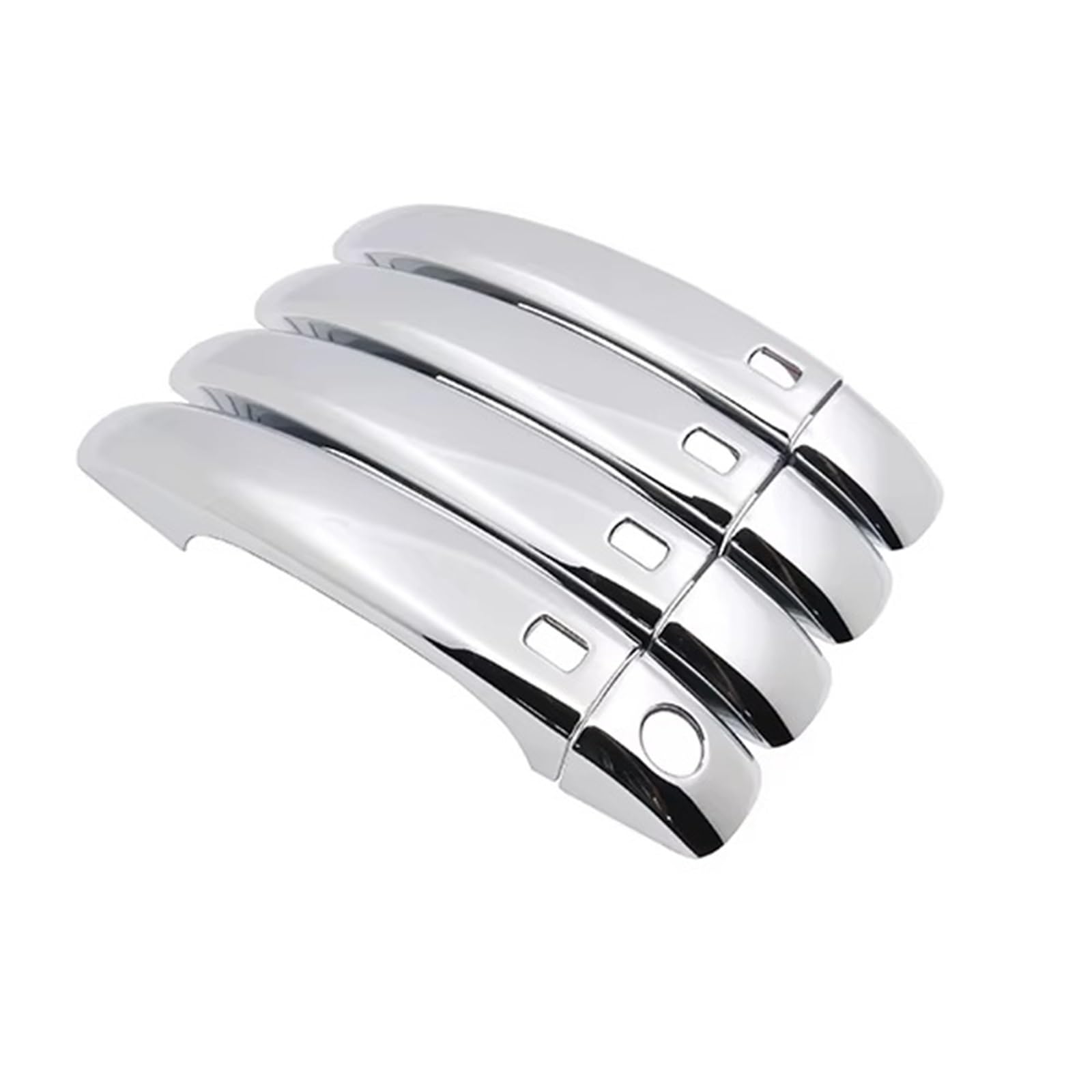CFAYRLMS Door Handle Protector Car Door Handle Cover Exterior Trim Protector Compatible with for Q5 for 8R 2009-2017 Outer Ring Sticker Plus Accessories