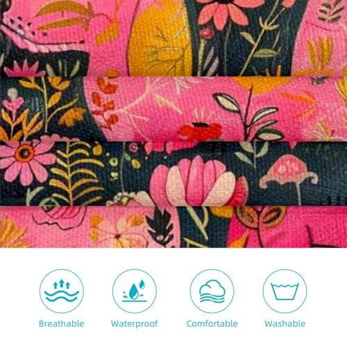 Tablier teckel rose imperméable pour exprimer votre passion cuisine - 3
