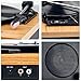 Tocadiscos, VIFLYKOO Tocadiscos Bluetooth para Discos de Vinilo con 33/45/78 RPM Altavoces...