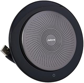 Jabra Speak 710 UC Wireless Bluetooth Speaker for Softphone and Mobile Phone – Easy Setup, Portable Speaker for Holding Meetings Anywhere with Immersive Sound, UC Optimized