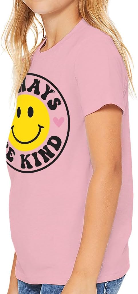 Always Be Kind Kids' T-Shirt - Cute Girl Gift - Positive Mind Clothing