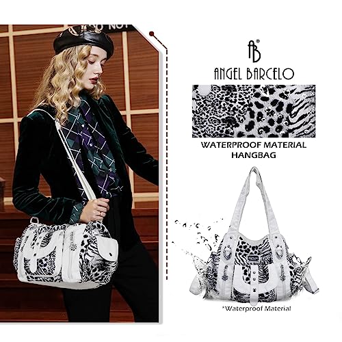 Image of Angel Barcelo Hobo Bag for Women Crossbody Purse and Handbags Shoulder Bags