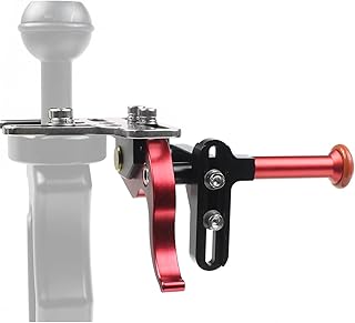 MOUDOAUER Camera Diving Tray Stabilizer Shutter Trigger, Alloy Shutter Release Extension Lever Trigger Mount Adapter