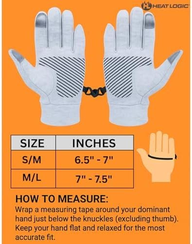 Heat Logic Thermal Winter Gloves for Women, Touchscreen Compatible Cold Weather Hand Gloves, Warm, Windproof and Soft Gloves - Image 10