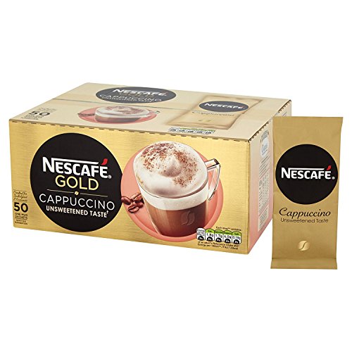 Amazon.com: NESCAFE UNSWEET Cappuccino SACH PK50 16G : Comida Gourmet y  Alimentos
